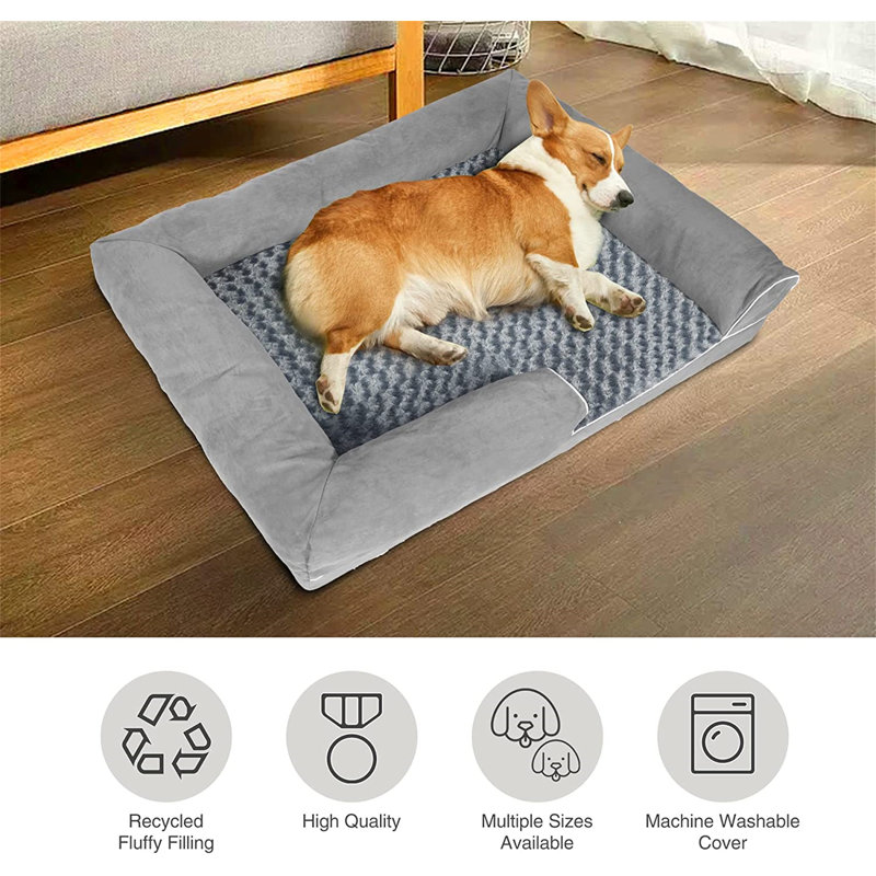 Tucker Murphy Pet™ Orthopedic Jumbo Large Dog Sofa Bed With Removable